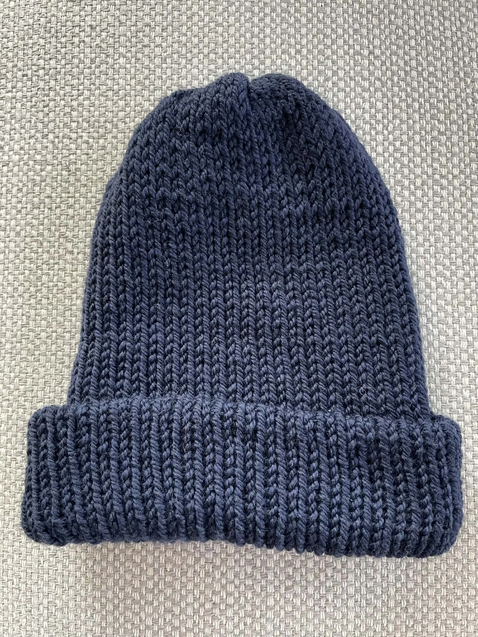 Beanie - Merino Navy.jpe