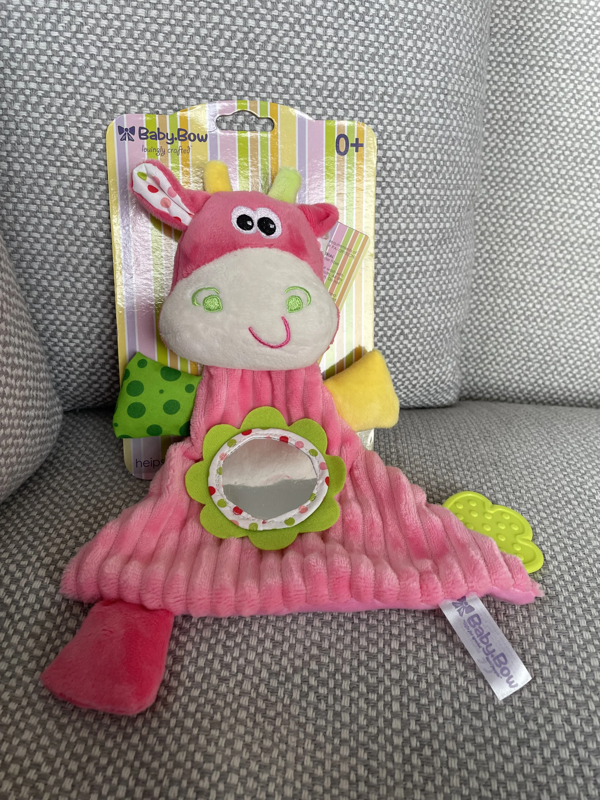 SOFT PLUSH RATTLE - only one left