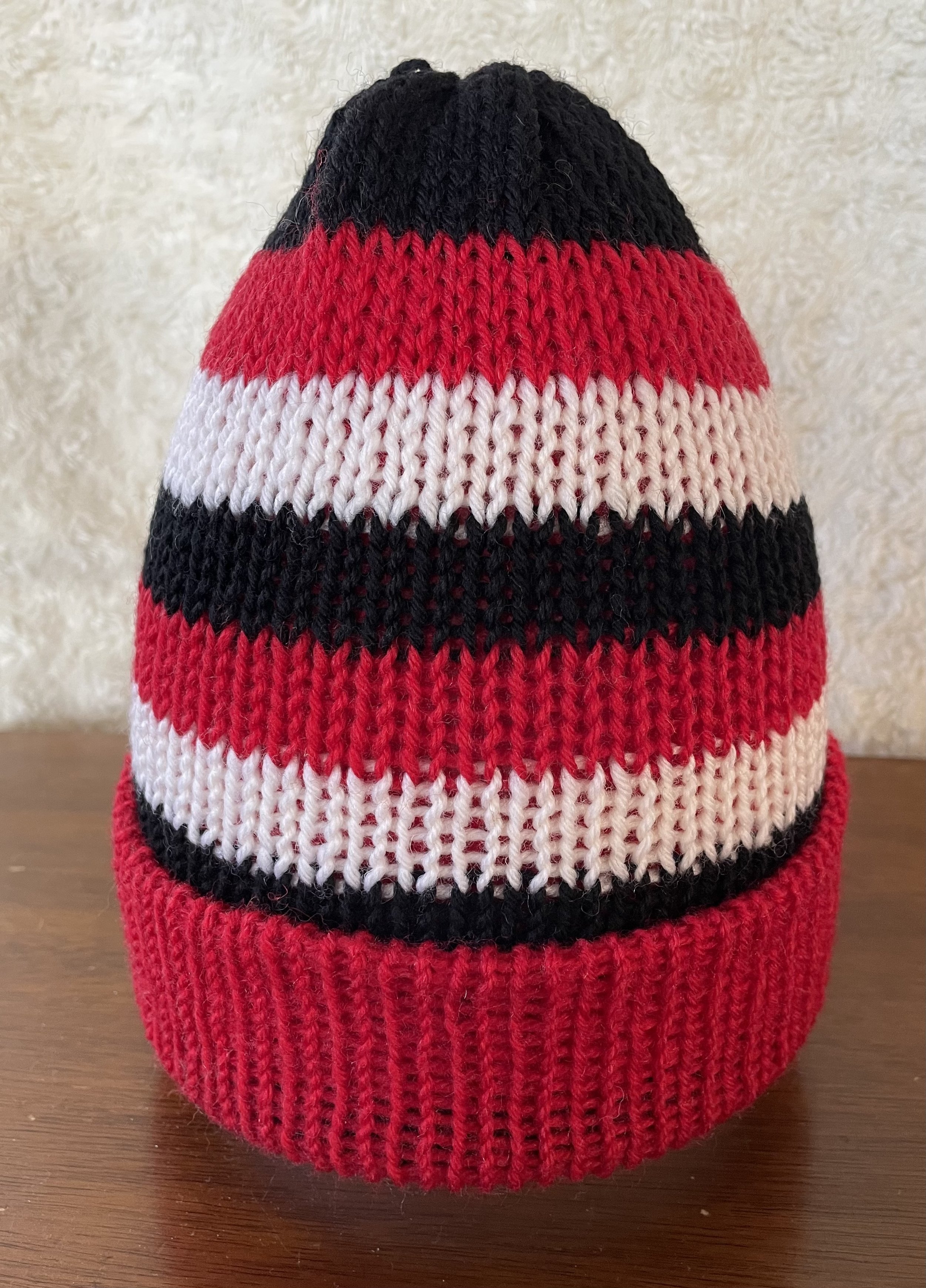 'SIDELINE SUPPORTERS' BEANIE COLLECTION - Red, Black & White