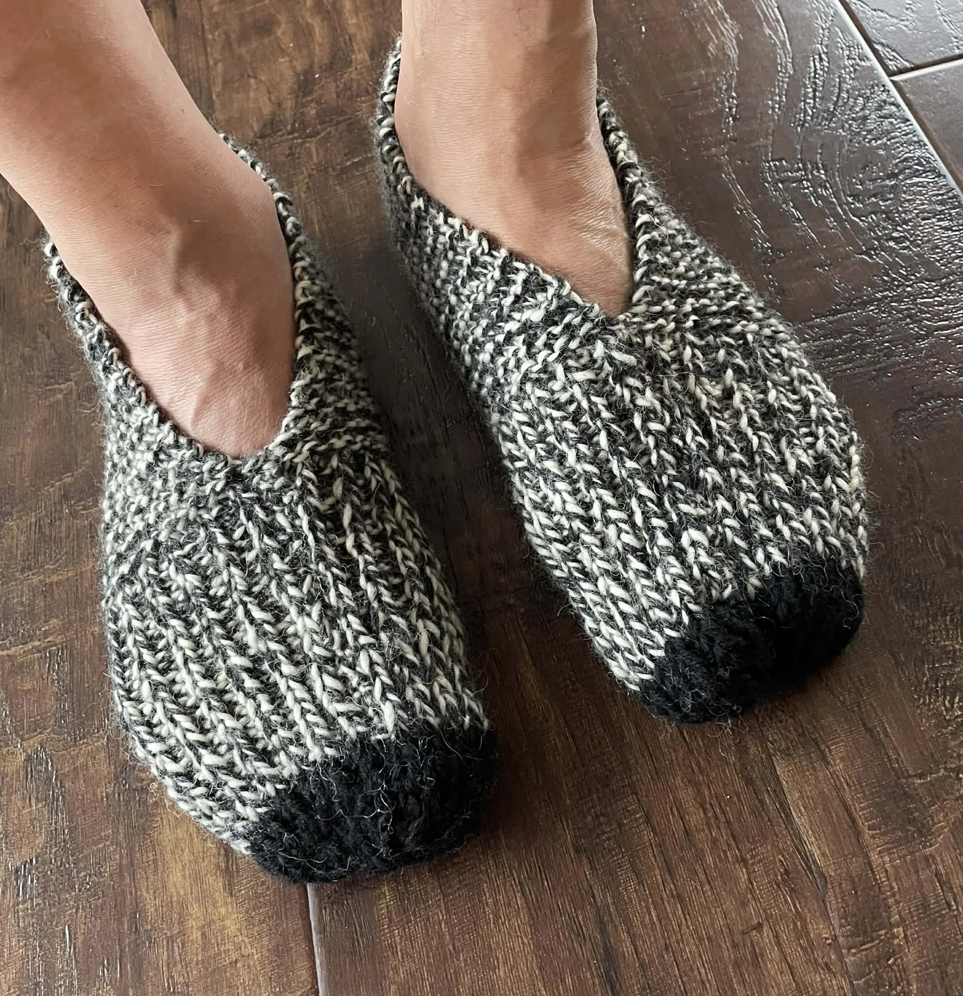 DAD'S MOCCASINS - Knitting Pattern Only