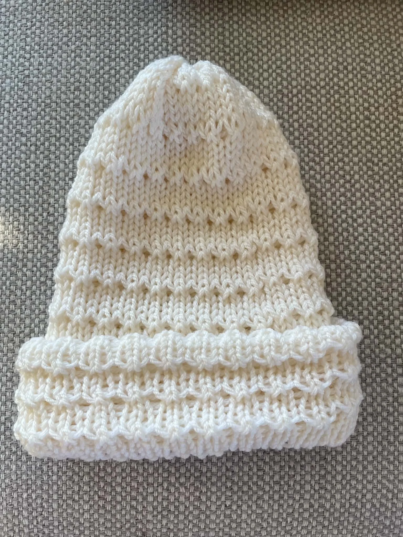 BEANIE - Lace 100% Merino Crepe