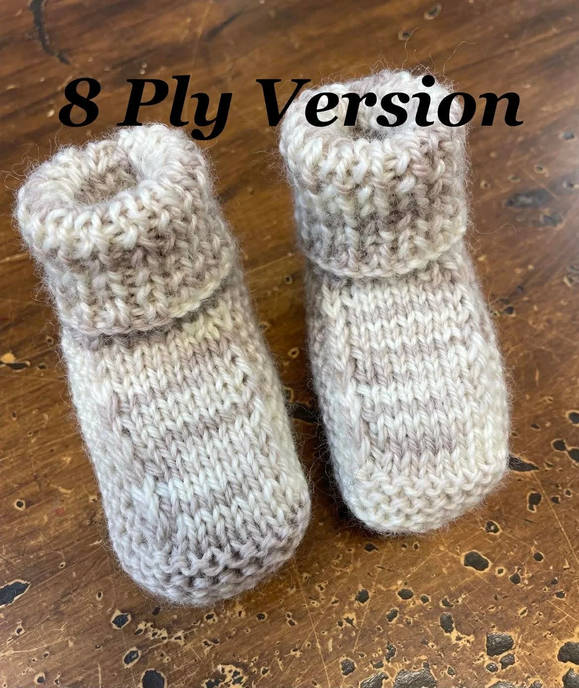 SUPER EASY BABY'S BOOTIES - Pattern Only