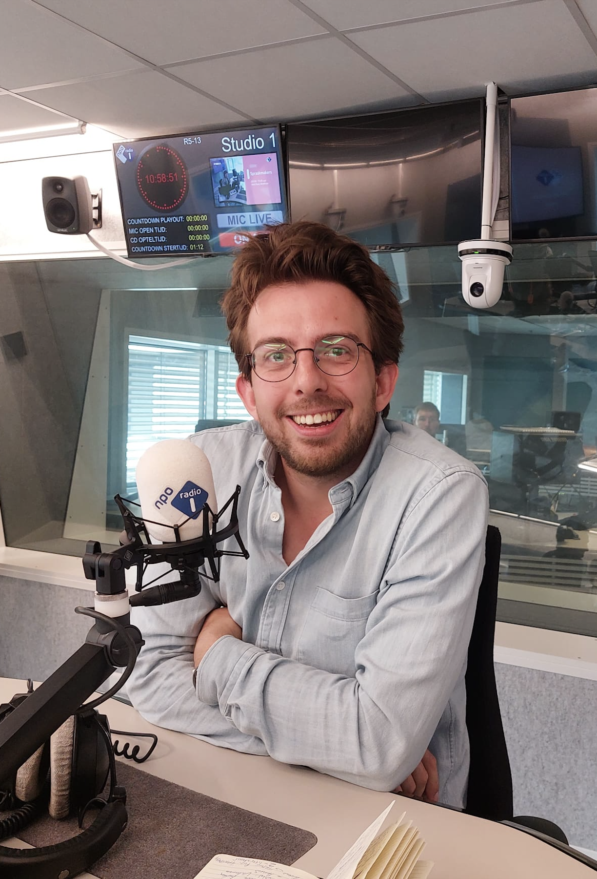 Koen Vacano Radio 1: mediaoptredens