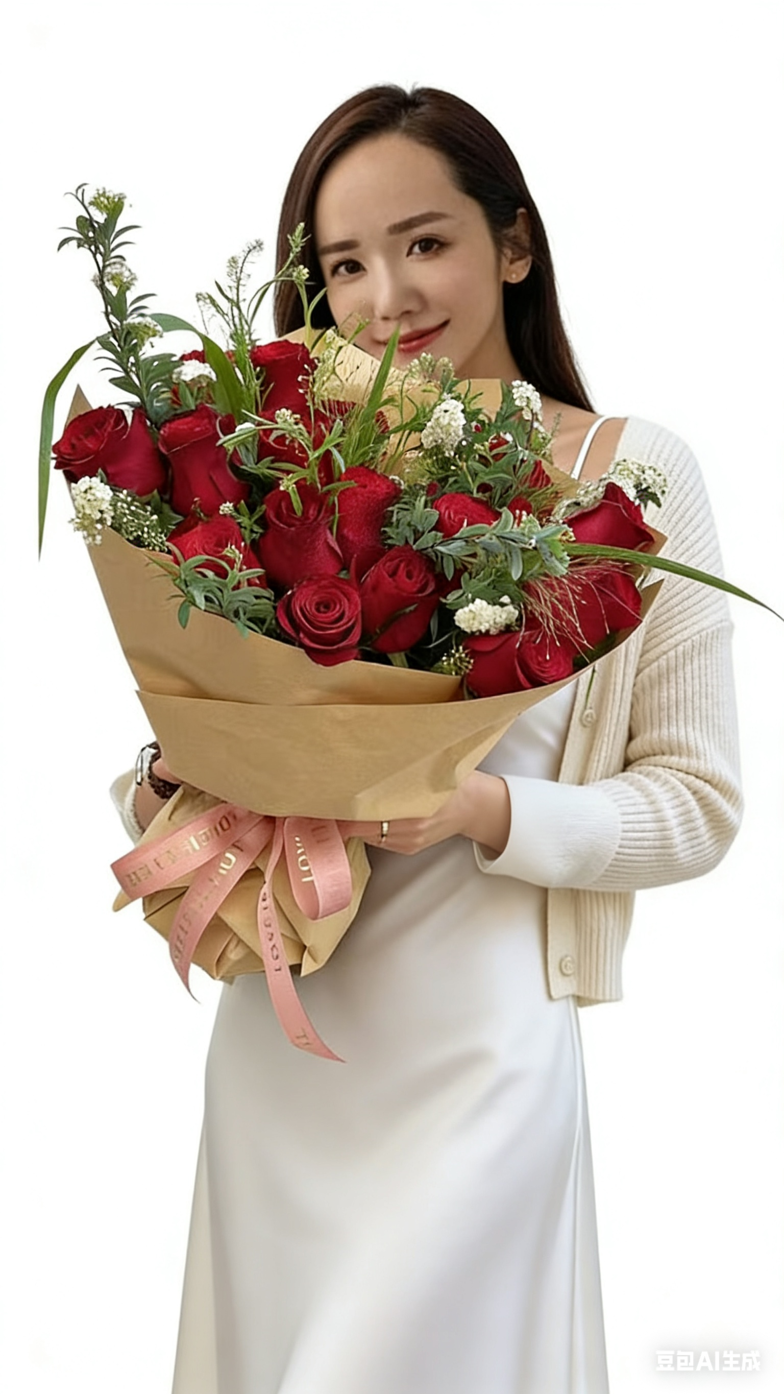 珍爱红玫瑰花束