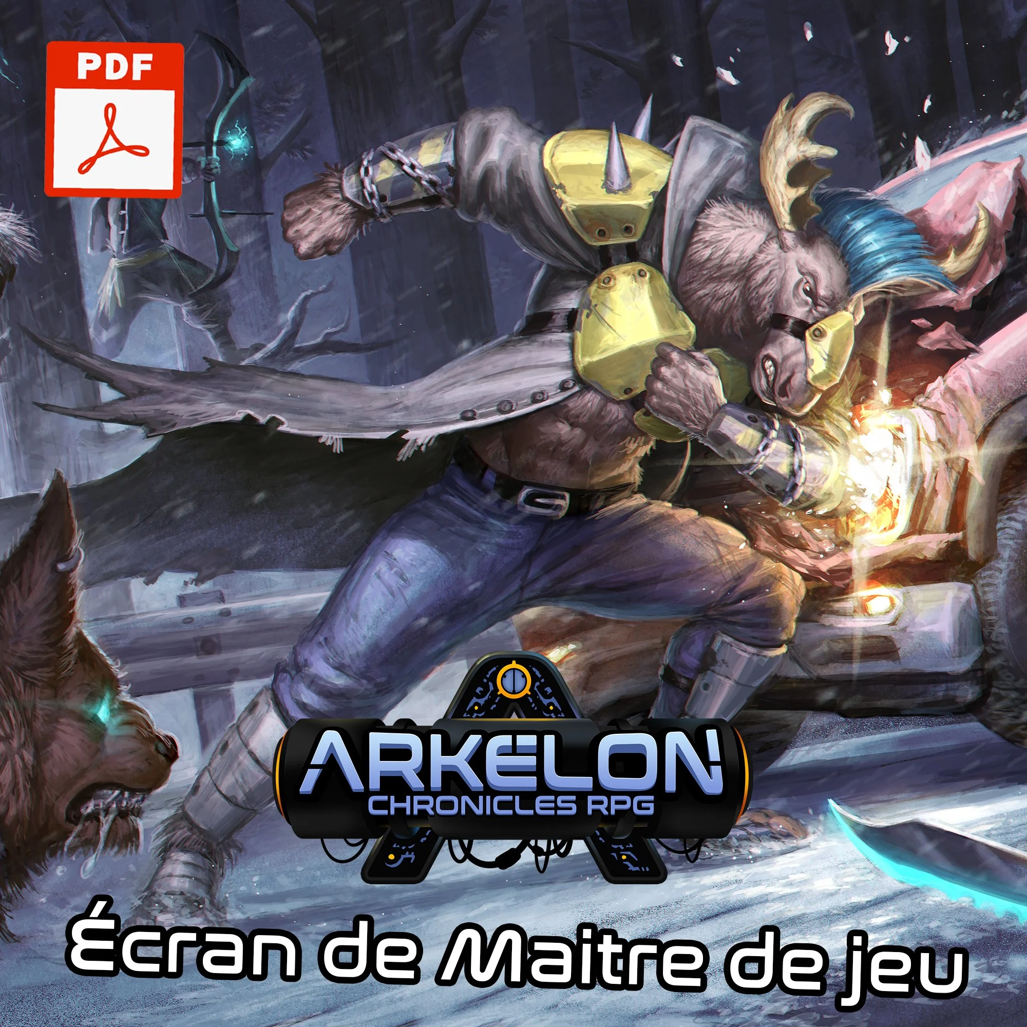 Les Chroniques d'Arkelon - Écran de MDJ