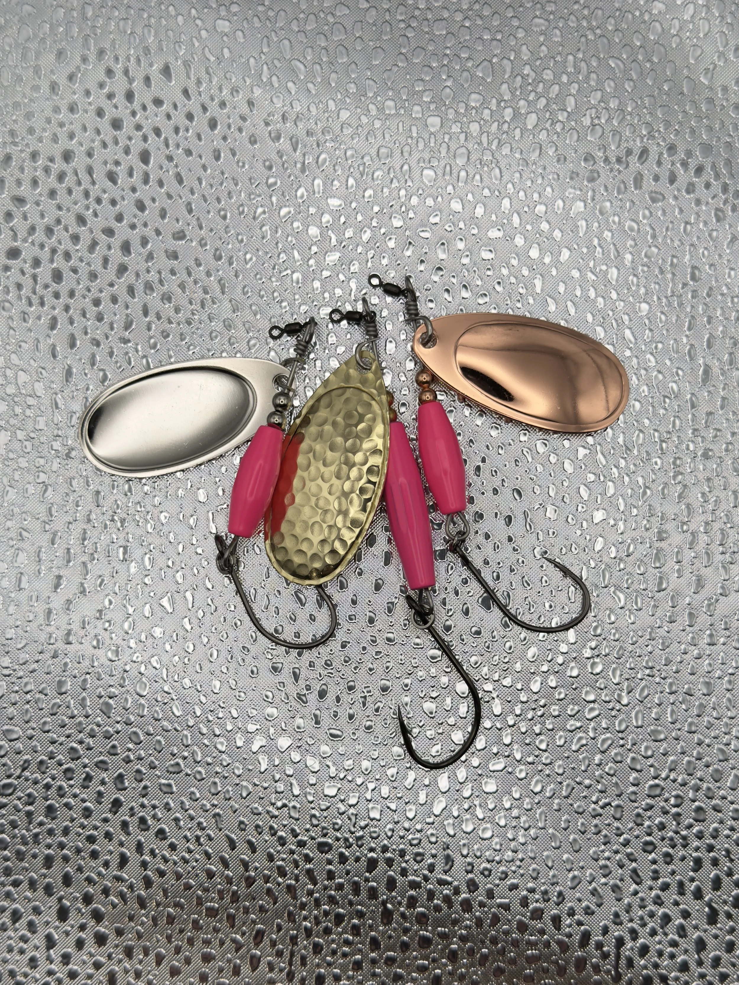 Pink "Torpedo" Spinners