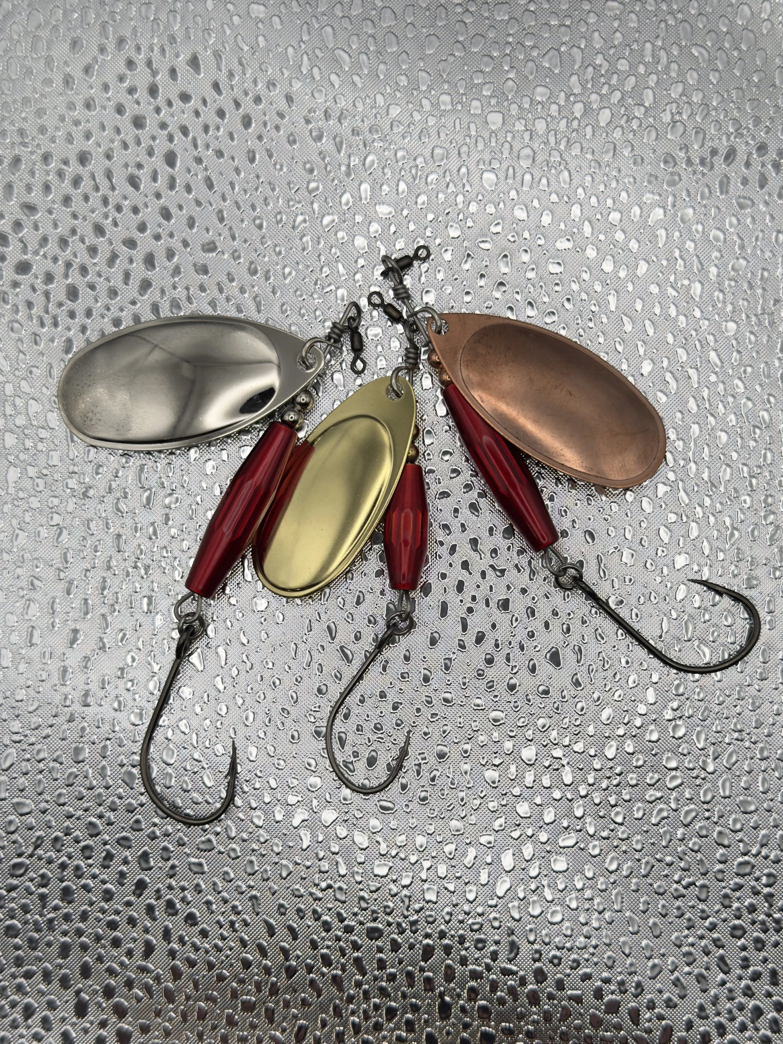 Red "Torpedo" Spinners