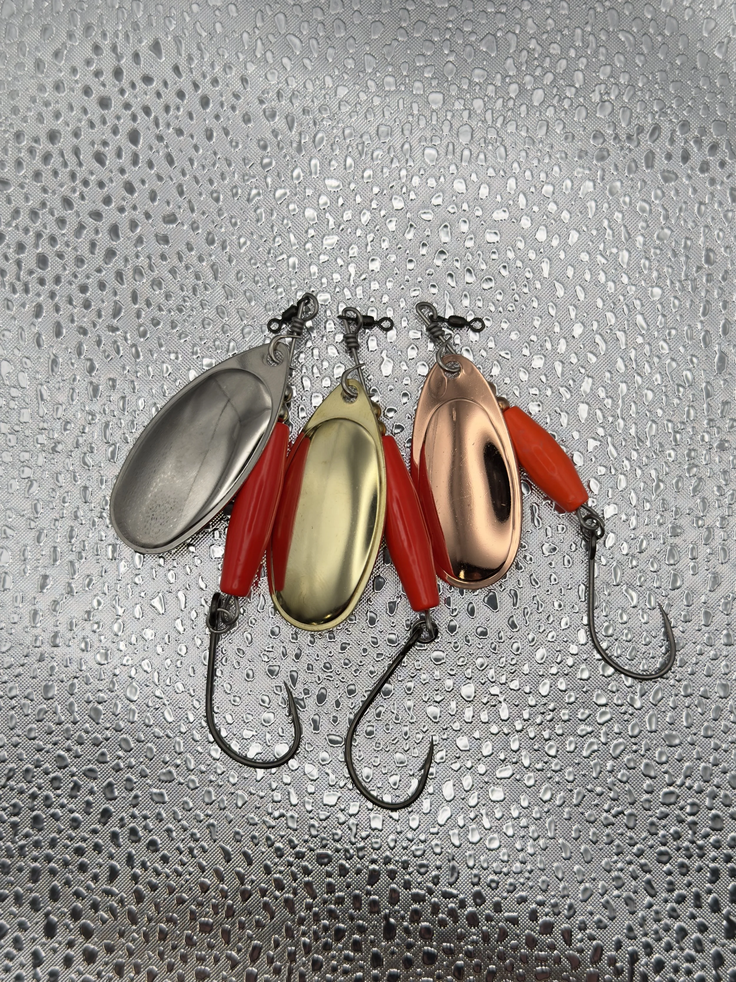 Orange "Torpedo" Spinners