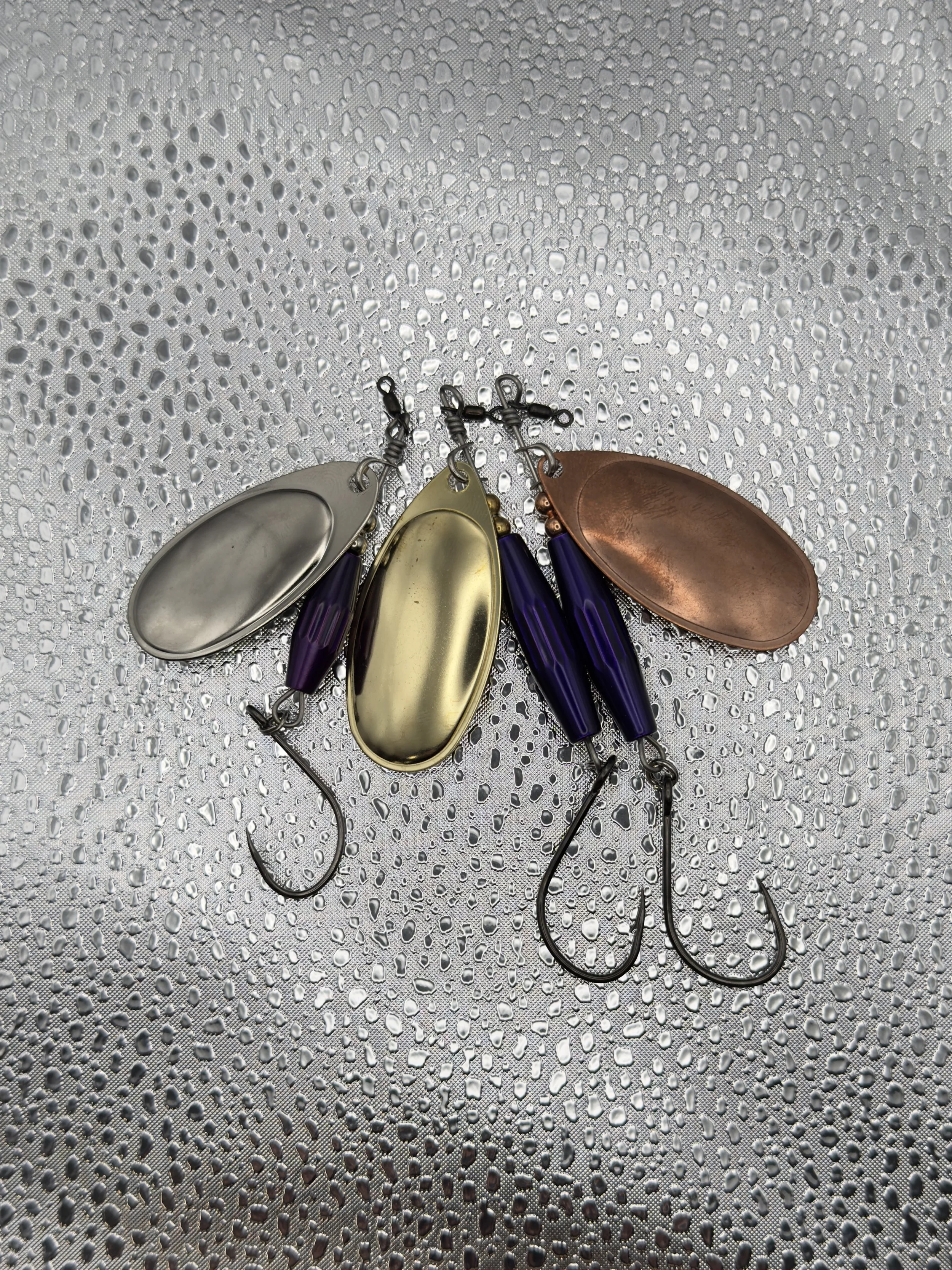 Purple "Torpedo" Spinners