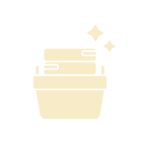 Geometric drawing of an outline square with sections divided by vertical, horizontal, and circle lines.