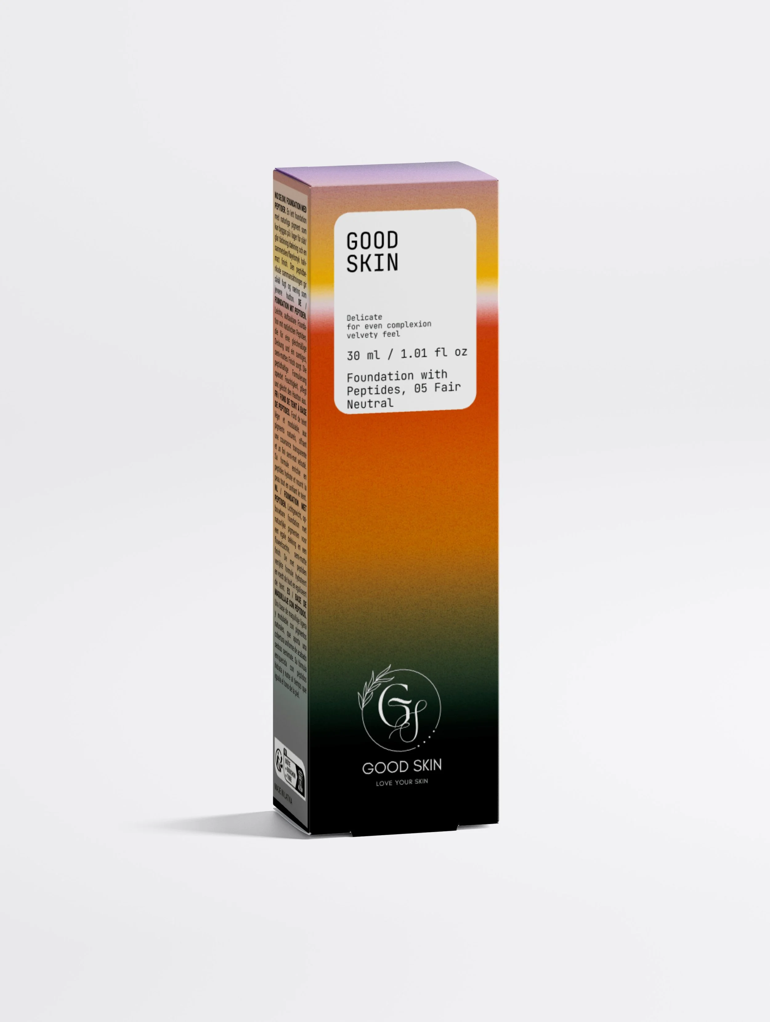 Foundation with Peptides