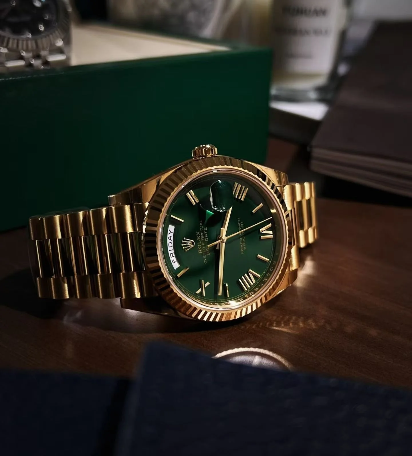Rolex Day-Date (Green Dial)