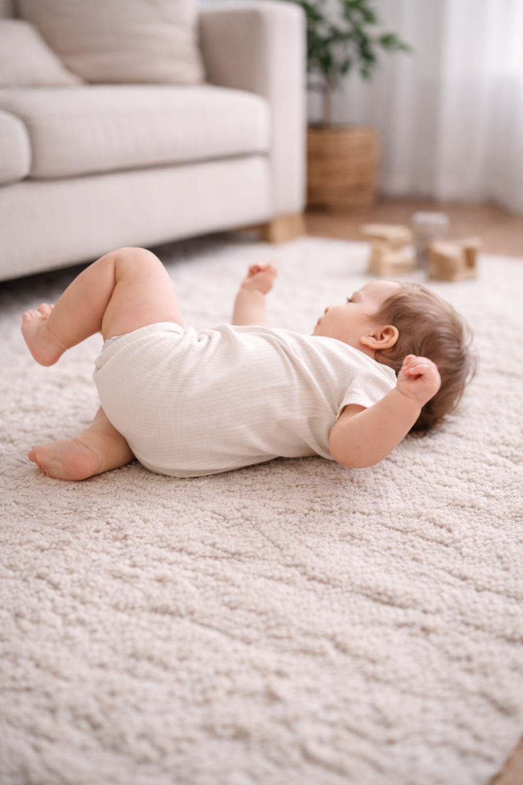 In-home pediatric physical therapy session in Orange County