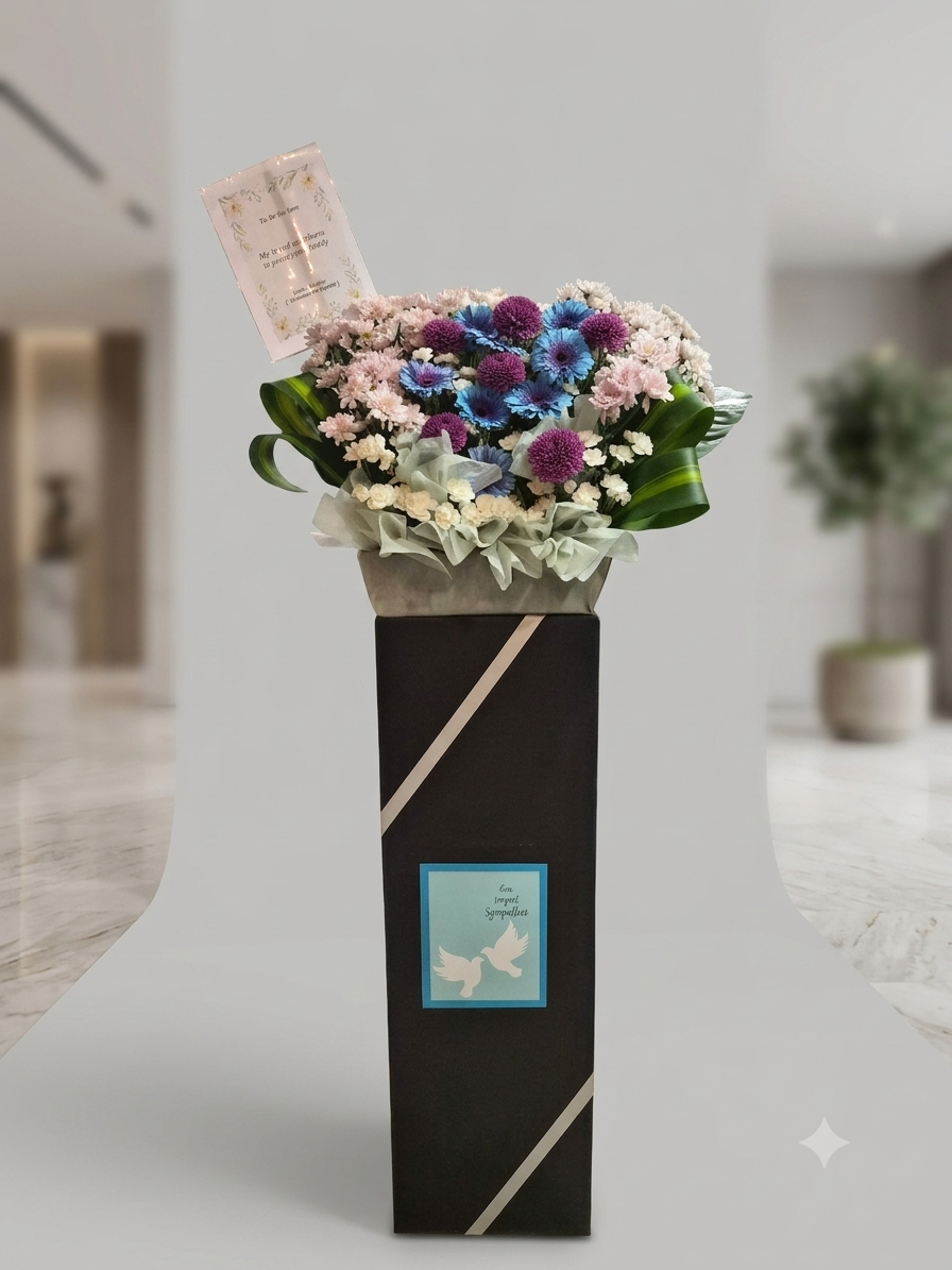 Sympathy Condolence Floral Stand