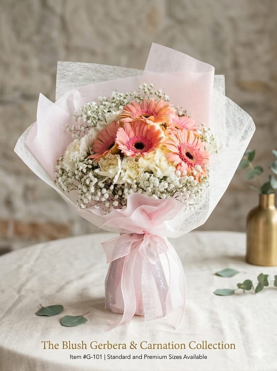 Gerbera Carnation Bloom