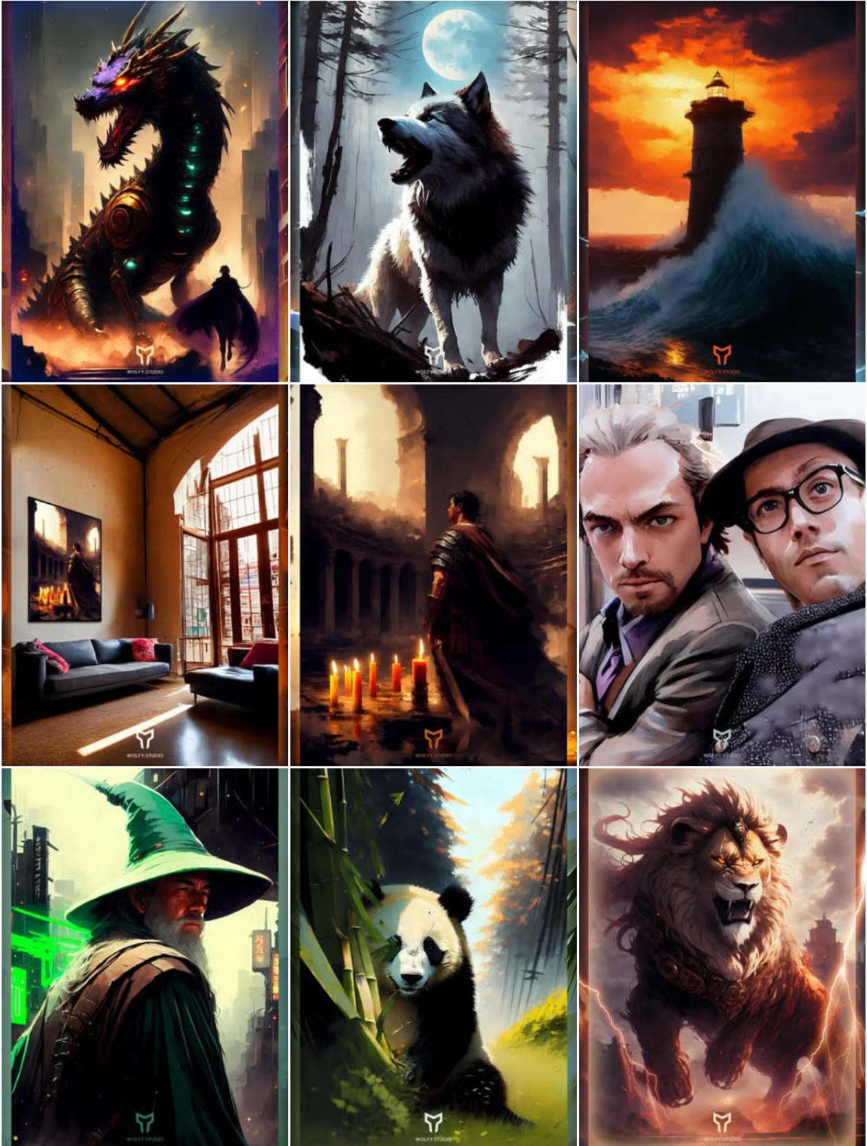 example artist instagram profile showing inconsistent branding presentation