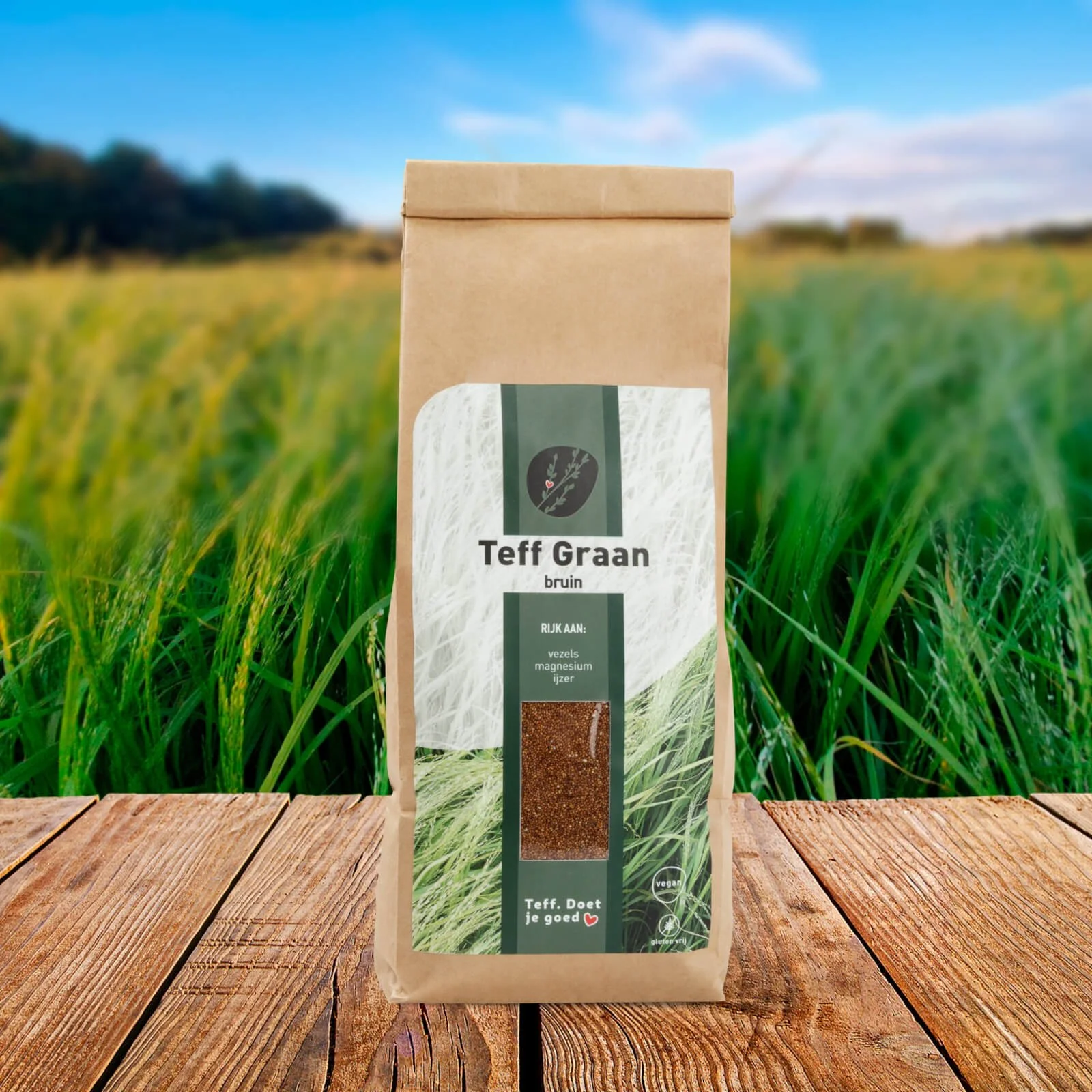 Teff graan bruin