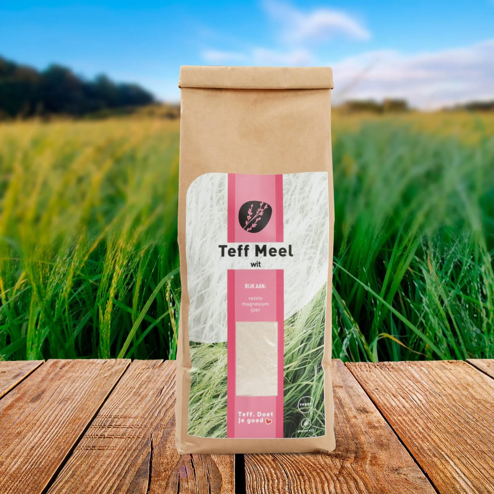 Teff meel wit