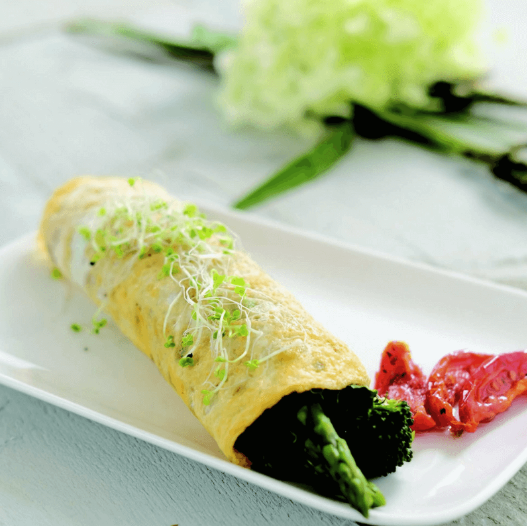 Omelet met teff