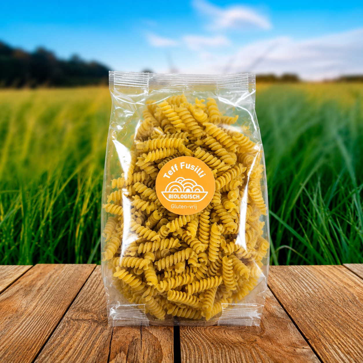 Biologische teff fusilli