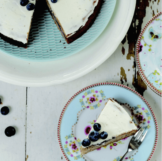 Blueberry heaven taart