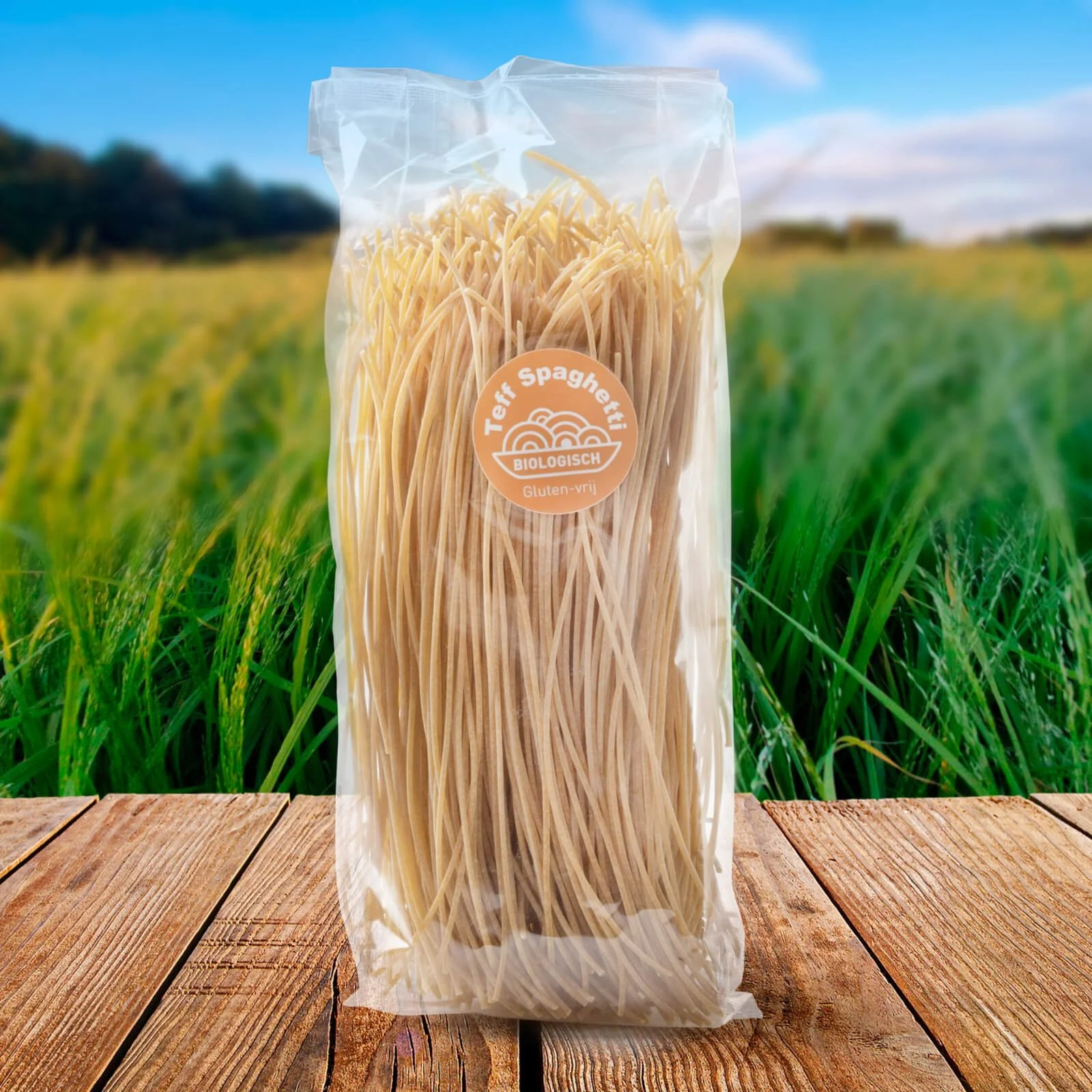 Biologische teff spaghetti