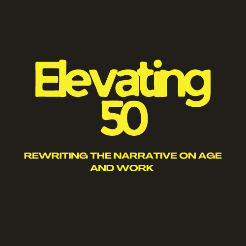 Elevating 50 Dark Logo