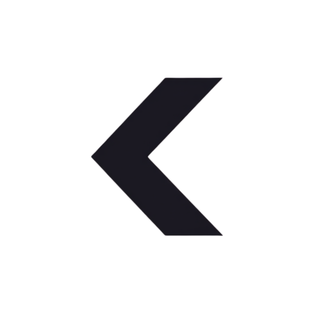 Black background with a dark gray and black arrow pointing to the right.