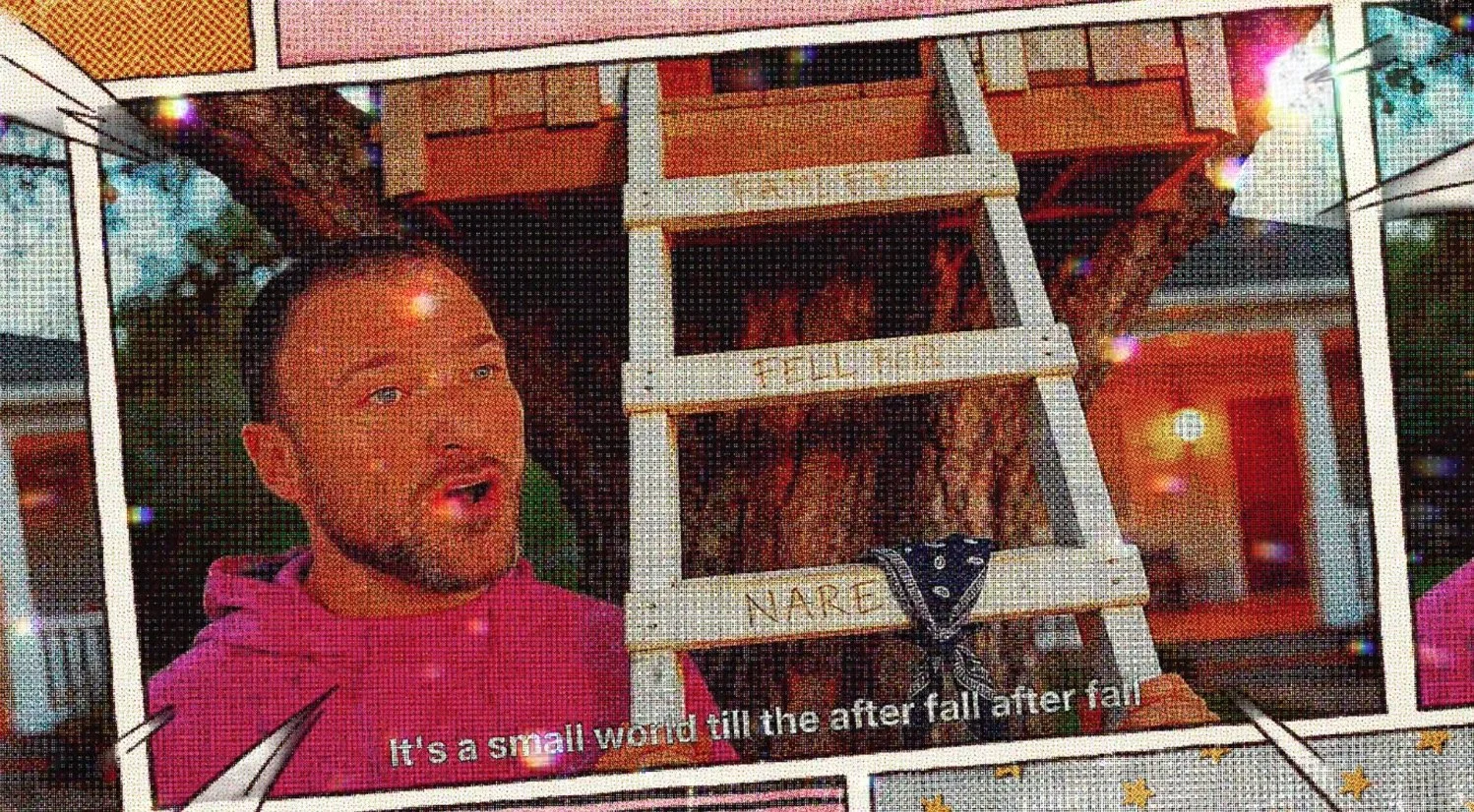 Small World After Fall JT Catalano Childhood Nostalgia Tree Fort