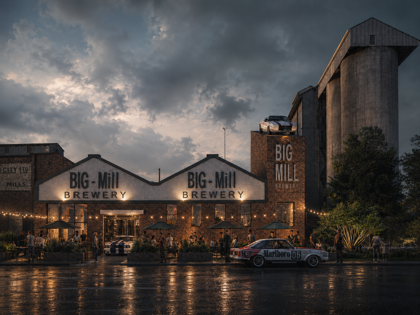 The BIG Mill Brewery and Penthouse