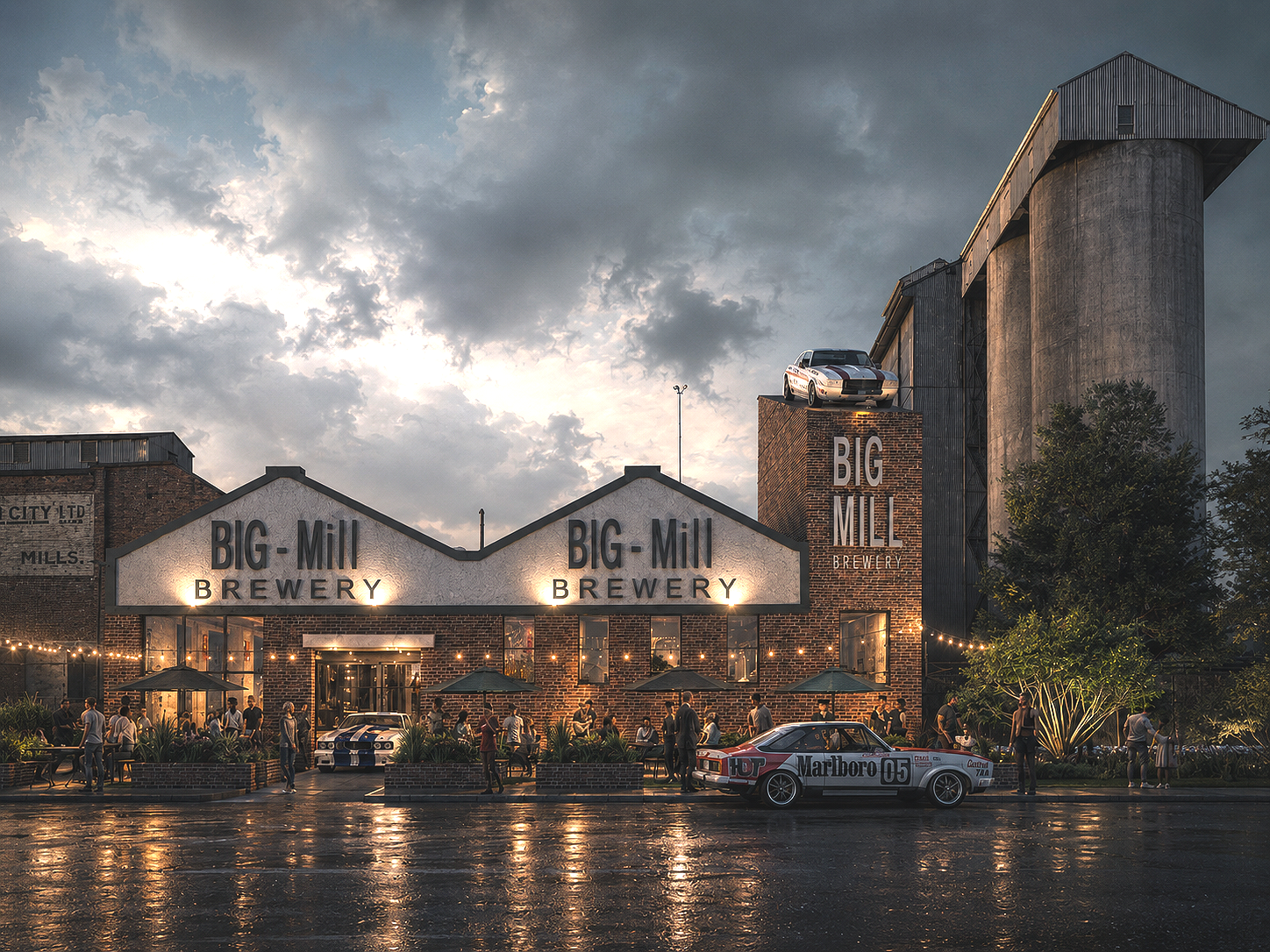 The BIG Mill Brewery and Penthouse