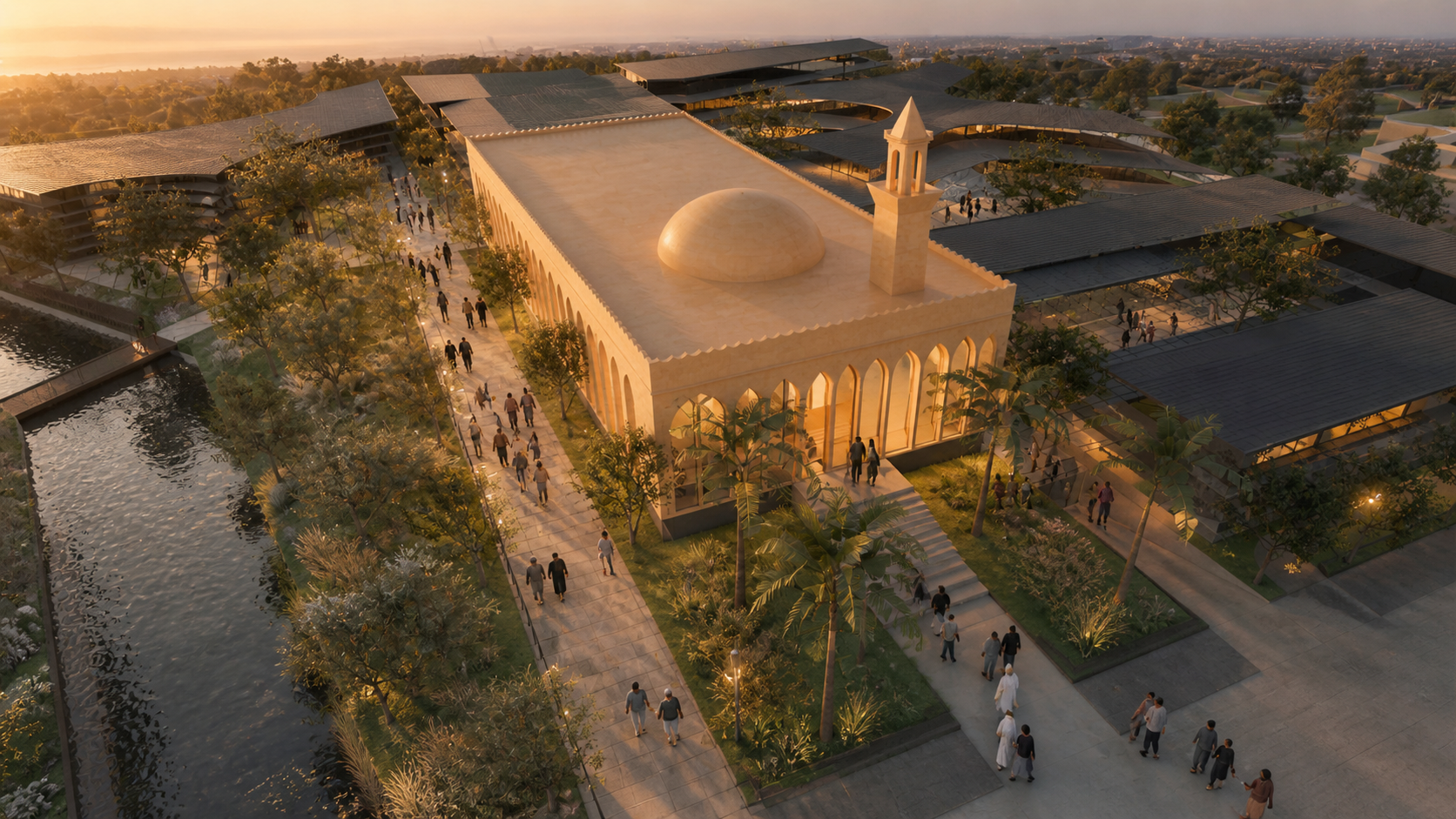 La Kemba Mosque Masterplan Educational