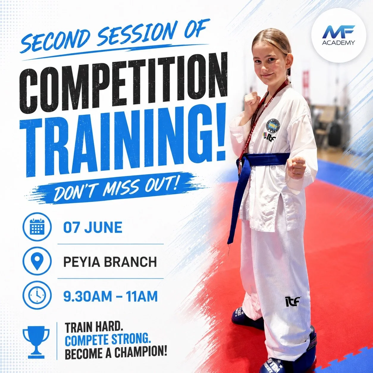 The Second Competition Session will be on Sunday 07th June 

1st thing about increasing your performance consistently is being present.

Book your second training today and we will see you at 09.30 on the 07th June 💪@RewellFitnessStudios, Peyia

👉&