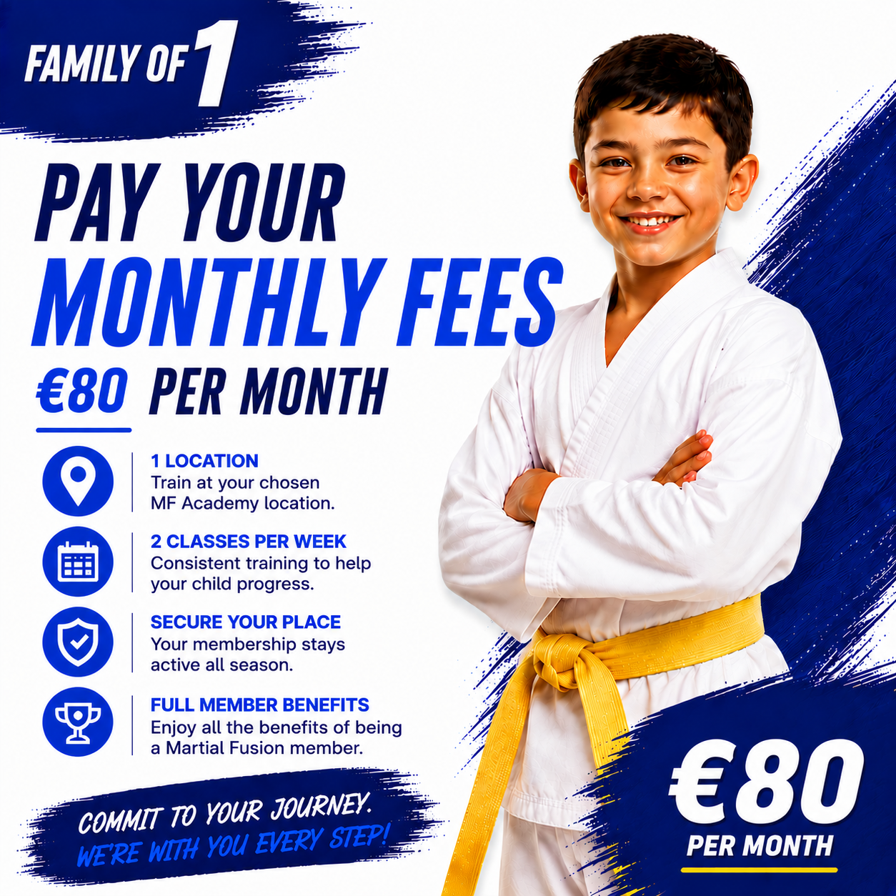 Family of 1 Martial Arts Package