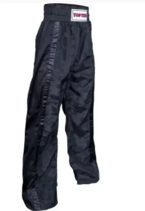 TOP TEN KICKBOXING MESH PANTS (BLACK)