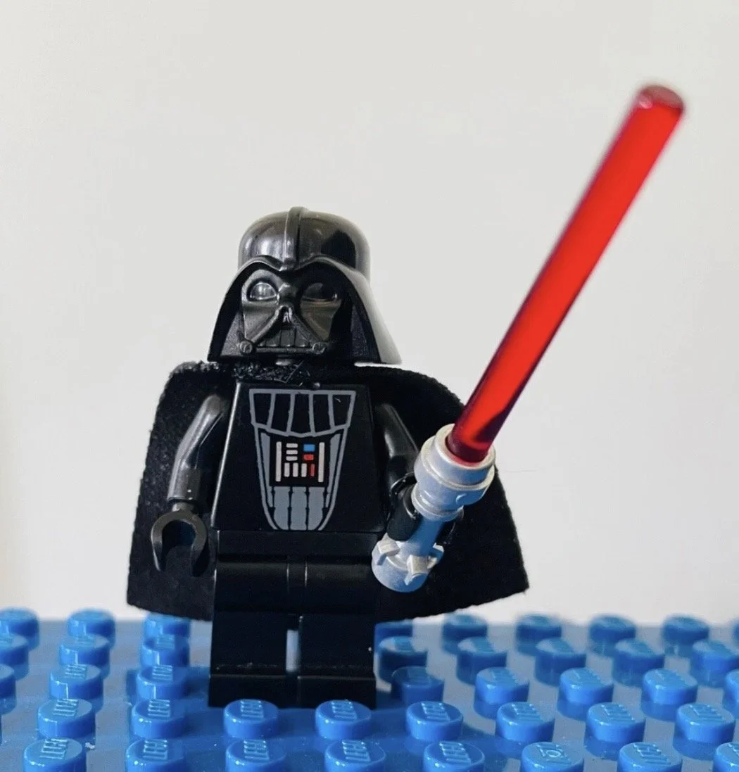 lego star wars darth vader minifigure episode 4/5/6, sw0386 black head