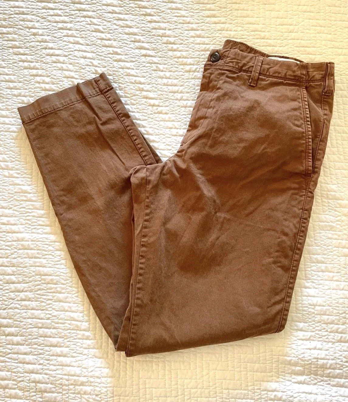 GAP Mens Essential Khaki Slim 36 × 34 brown