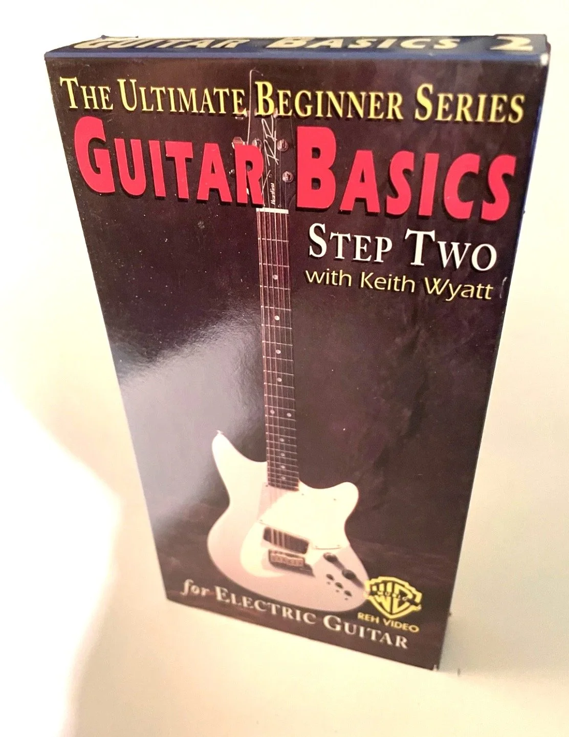Guitar Basics Step Two: Acoustic or Electric with Keith Wyatt (VHS, 1995)