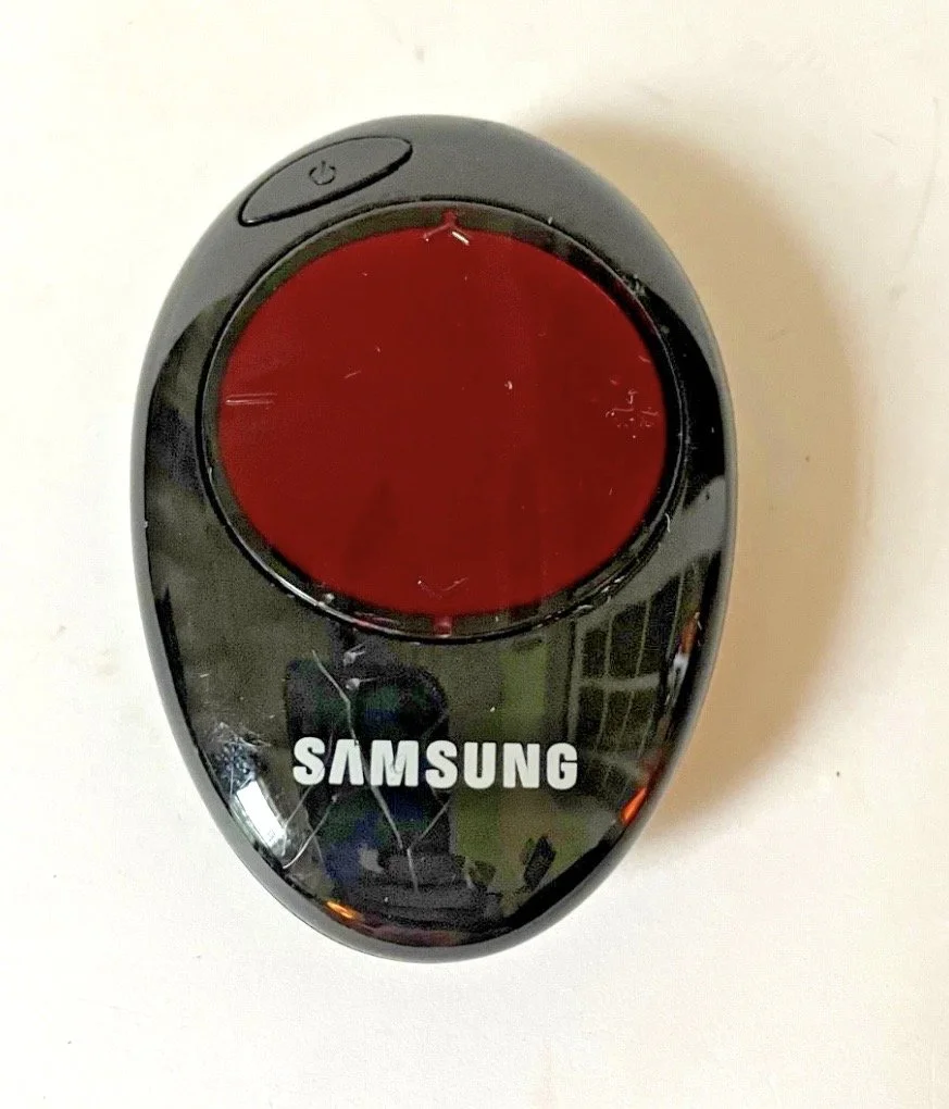 Genuine Samsung BN59-00788B Mini Tv Pebble Egg Remote Control (Red Button)