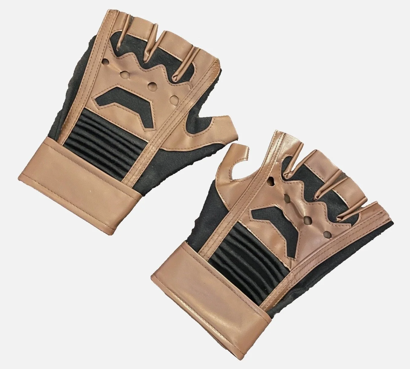 Steam Punk Half Finger Gloves adult size, Halloween costume, cosplay