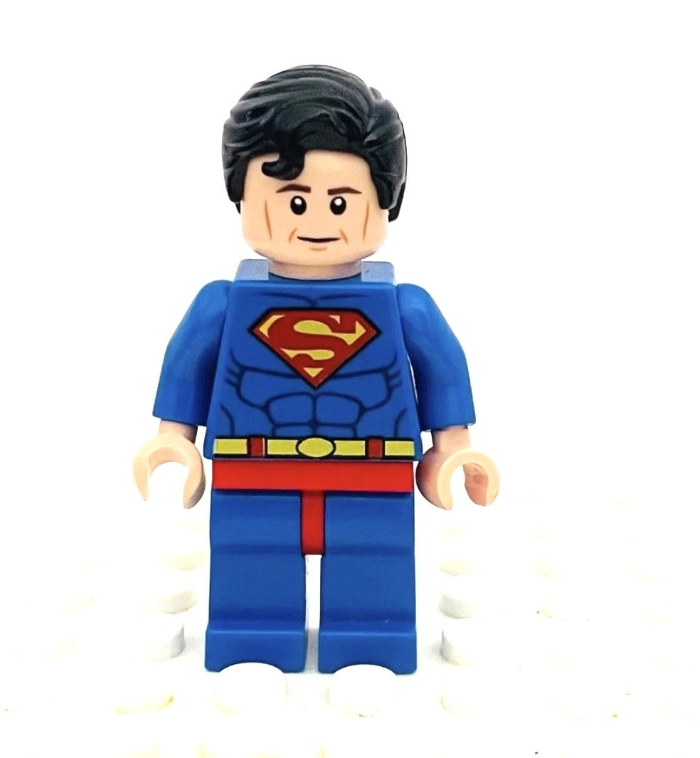 Lego SUPERMAN MINIFIG DC COMICS JUSTICE LEAGUE