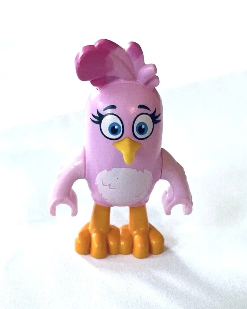 Lego Stella Minifigure Angry Birds Rare Retired Pink