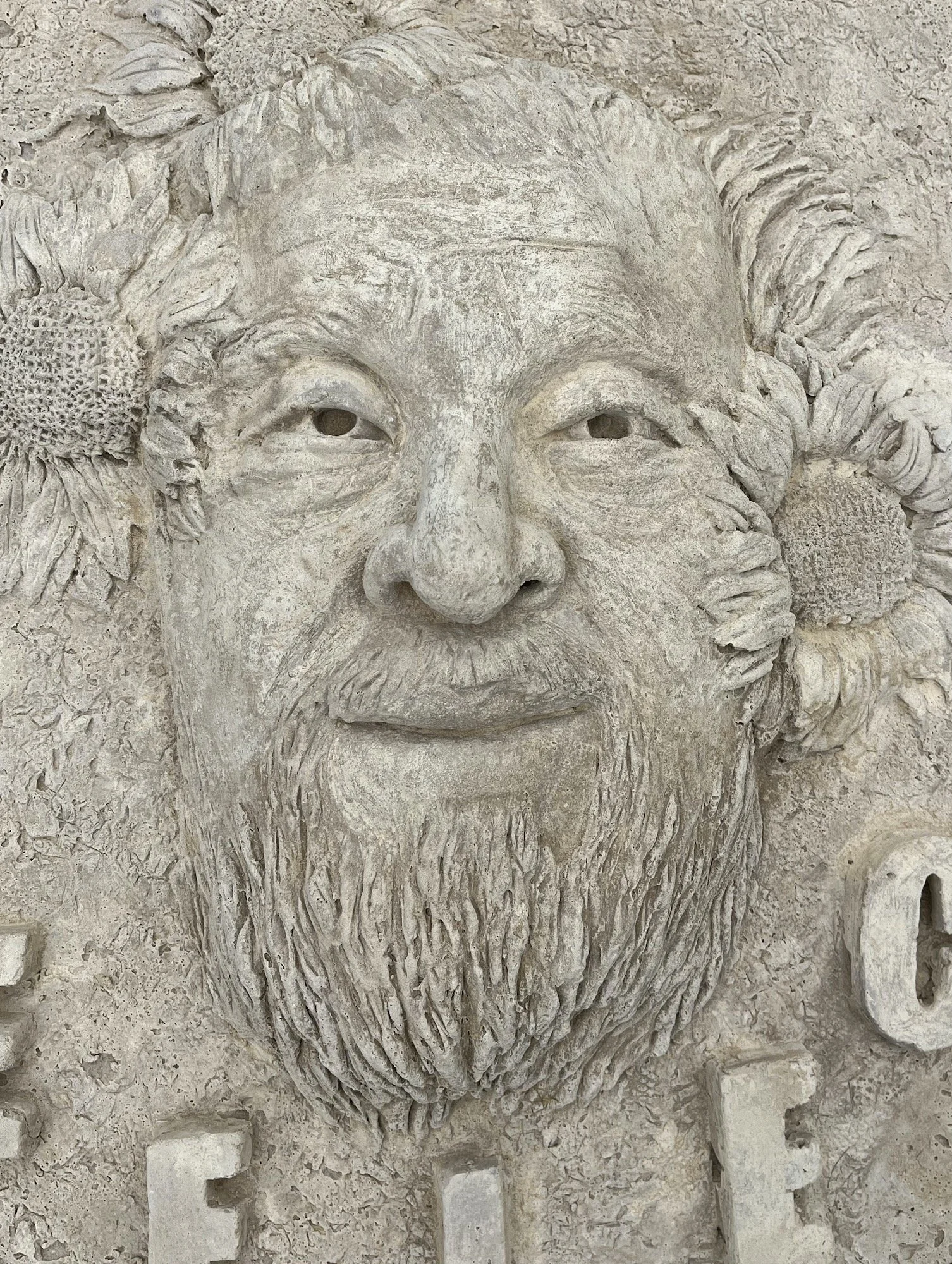 Ai Weiwei. Cast Portland cement. 75 cm diameter x 16 cm thick. Designed to be displayed underwater.