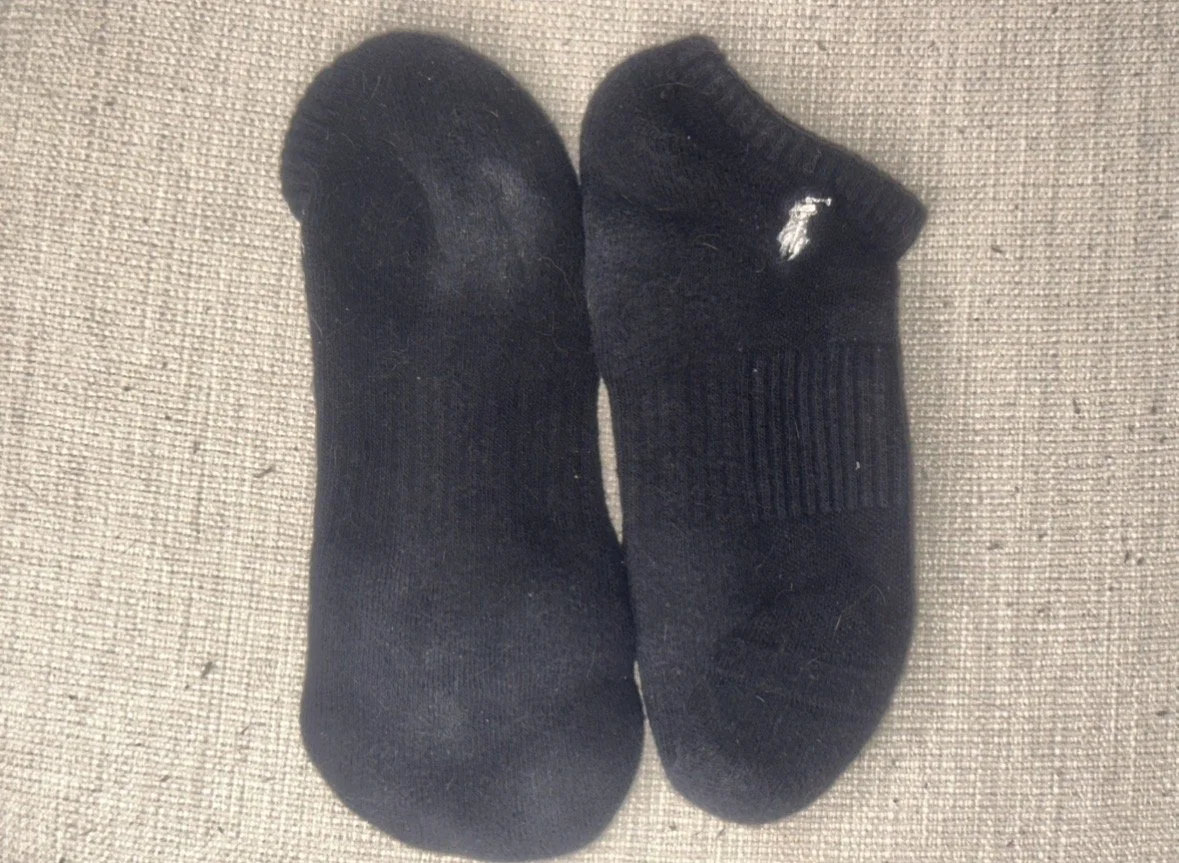 Black POLO Lowcut Socks