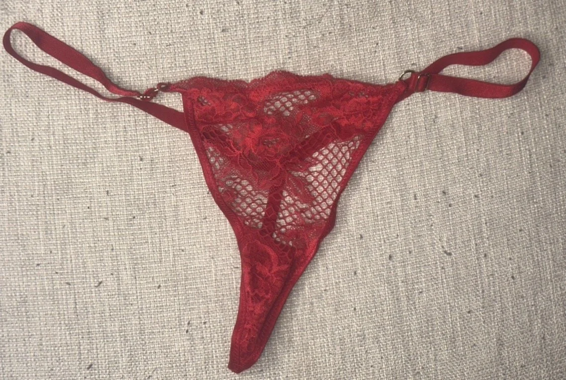 Red Lace G-String