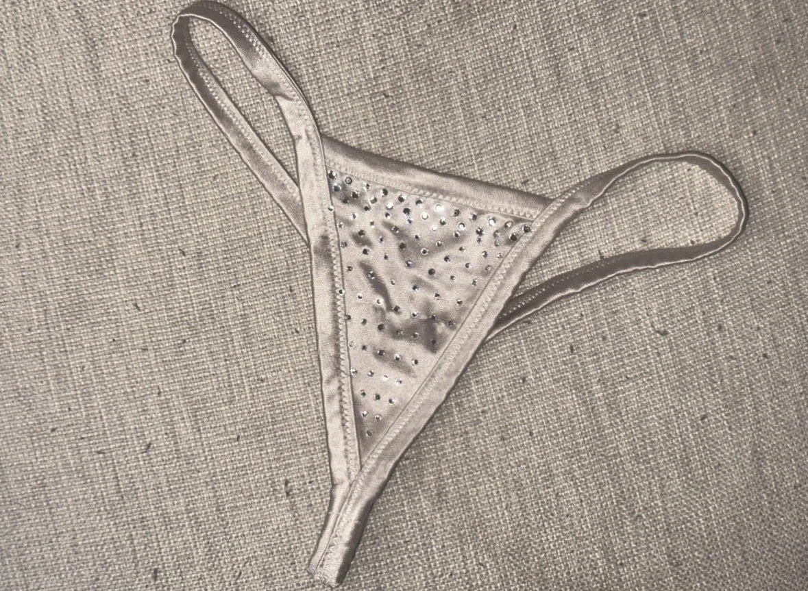 Bejeweled/Sparkly Micro Thong