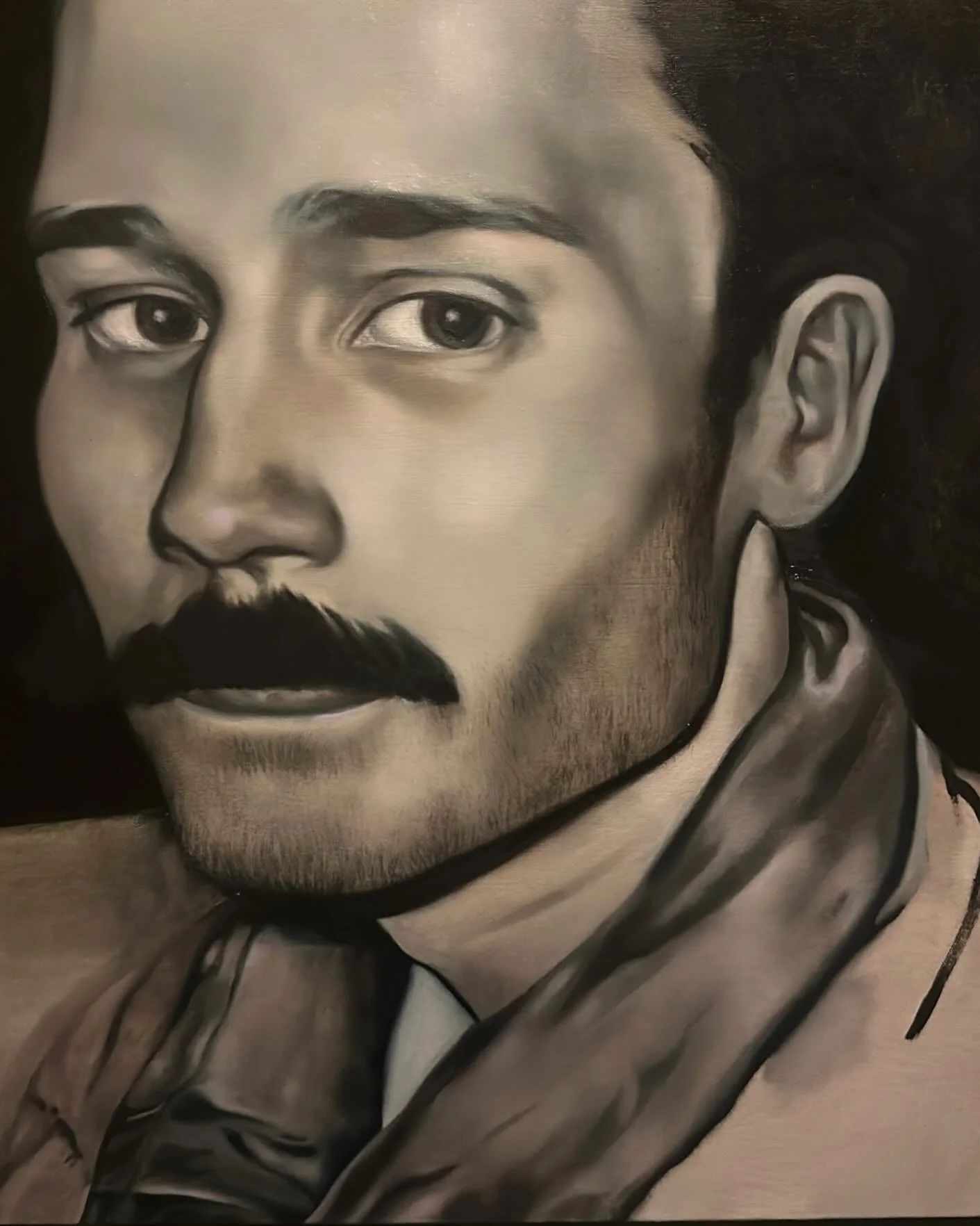 Working in grisaille for max number four