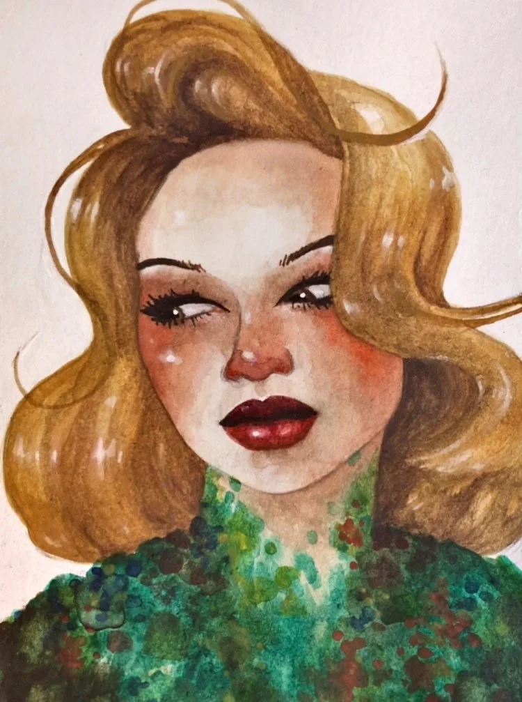 Untitled, Watercolour on paper, 2022