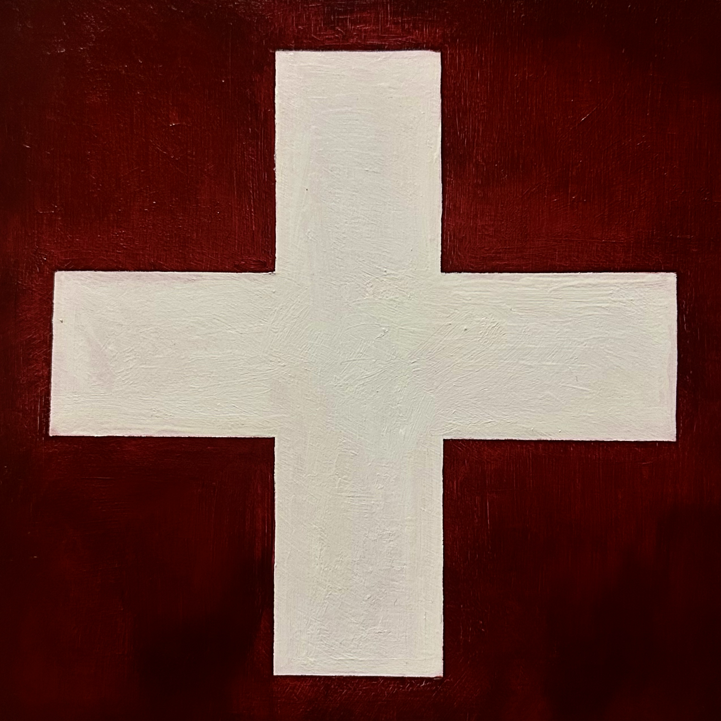 Homepage, Oil on wood, 2024