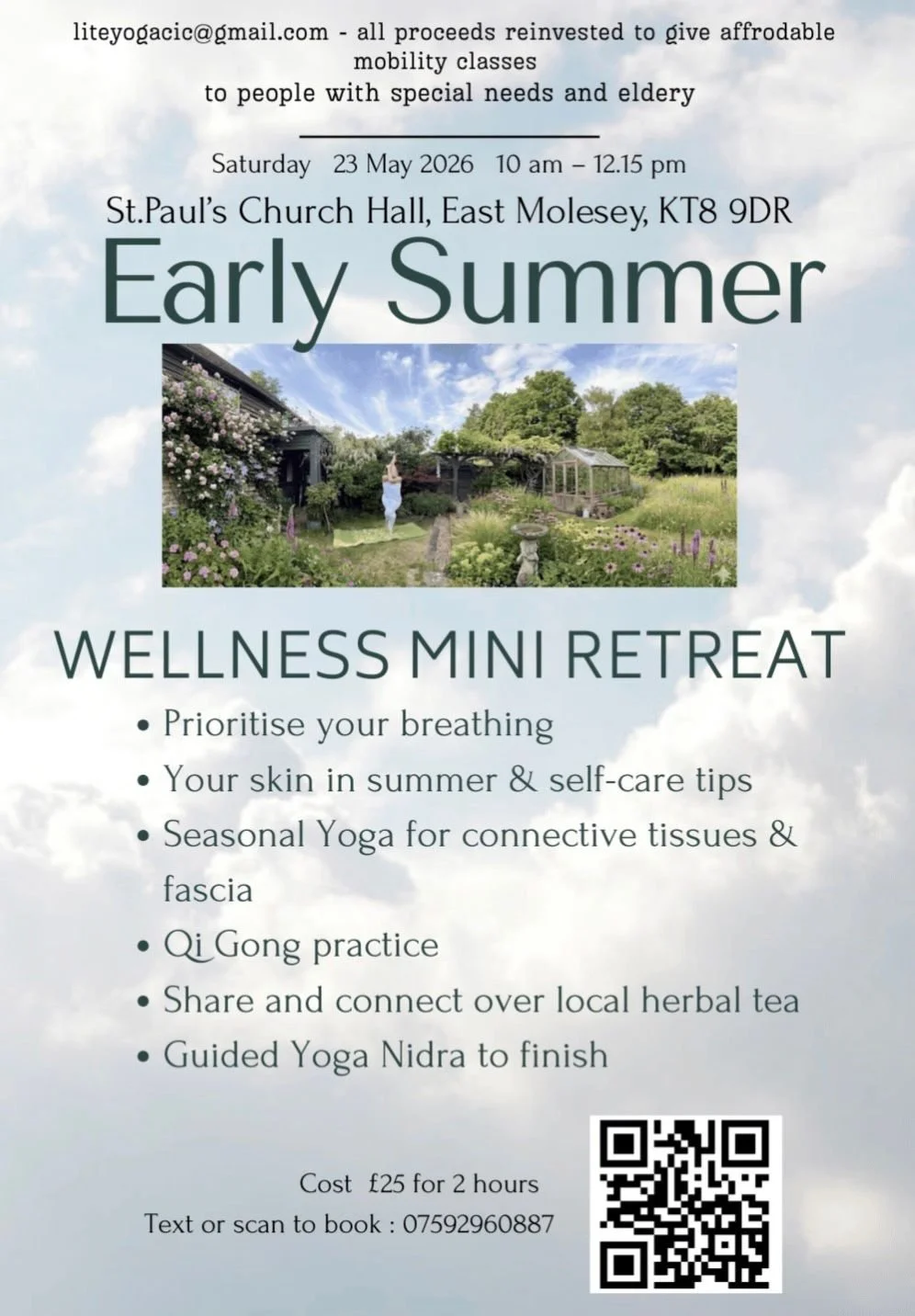 Early Summer Wellness Mini Retreat